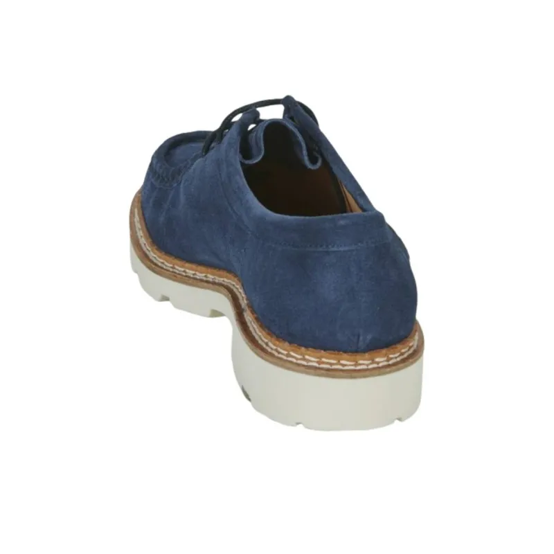 PELLET Casual Single Shoes 3cm Women's Blue-5