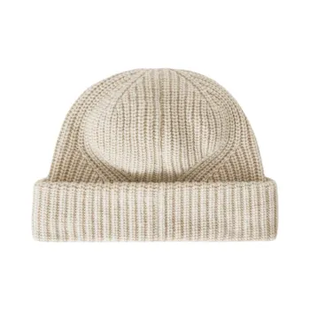 Loro Piana Cashmere Beanies Kids' Antique Paper Color