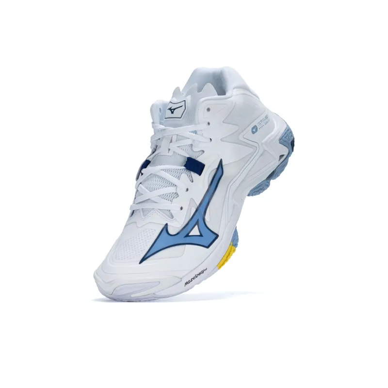 Mizuno Wave Lightning Z8 Mid 'White Bellwether Blue'-1