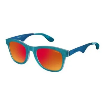 CARRERA Metal Acetate Irregular Shape Sunglasses Unisex Blue