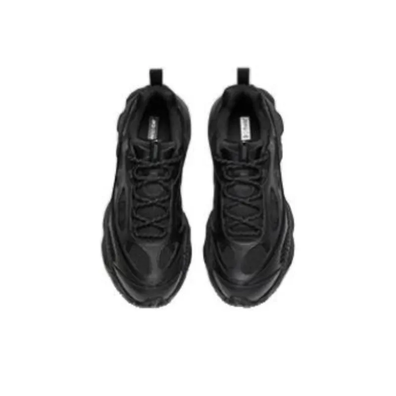 Anta Champion All Weather Series Slip Resistant And Abrasion Resistant Coverage Low Top Casual Shoes Women's Black-3
