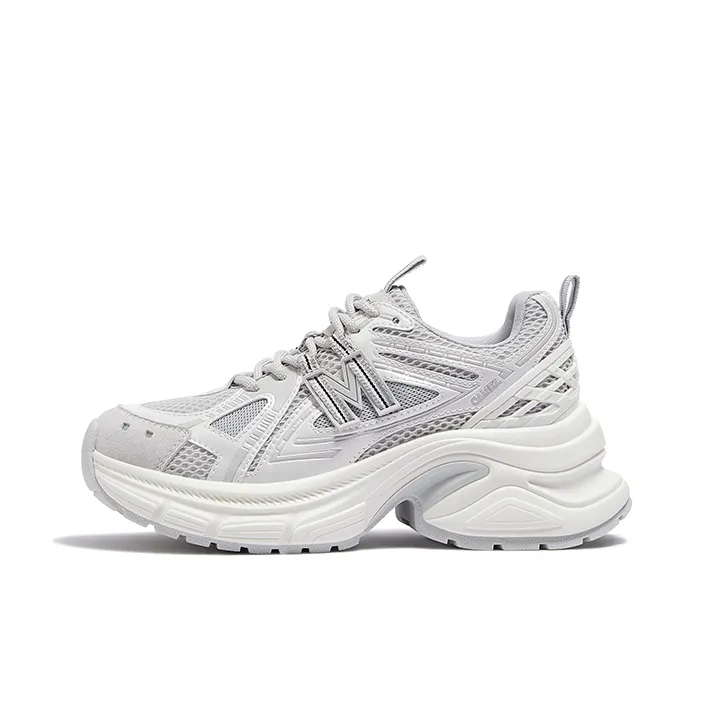 CAMEL Height Increasing Chunky Sneakers Women's-0