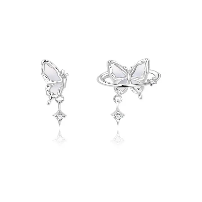 GIFT&CO S925 Silver Stud Earrings Women's-0