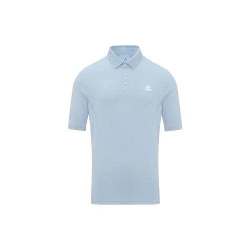 LI NING 1990 Golf Series Polo Shirt Men's Clear Sky Blue