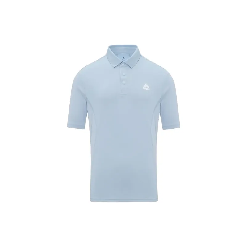 LI NING 1990 Golf Series Polo Shirt Men's Clear Sky Blue-0
