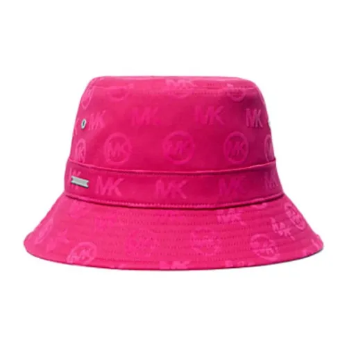 MICHAEL KORS Logo Embossed Stretch Cotton Bucket Hat