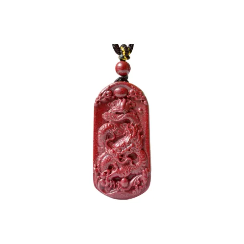 HUWEI Cinnabar Necklaces Unisex