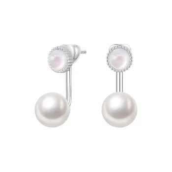 ZEGL 925 Sterling Silver Earrings Women's