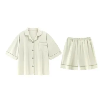 XIAFENYAN Pajama Set Women's Light Green