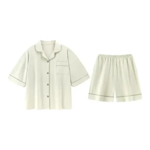 XIAFENYAN Pajama Set Women's Light Green