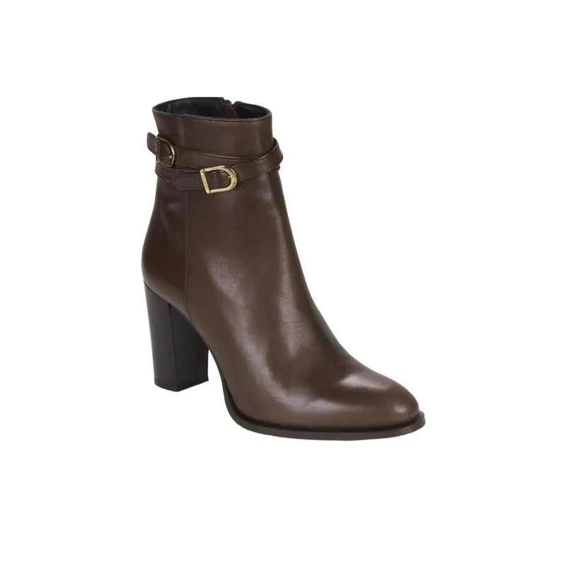 JB MARTIN Active Ankle Boots 9cm Women's Brown-3