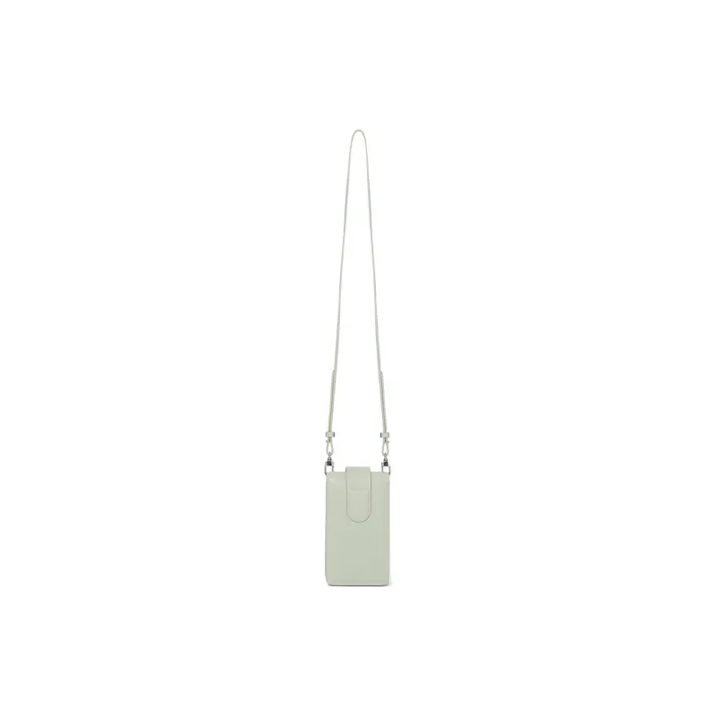BOB ORE BLUE COLLECTION Cow Leather Handbag Shoulder Bag Crossbody Bag Cell Phone Pouch Women's Mint Green-2