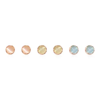 WANLIACC Alloy Stud Earrings Women's