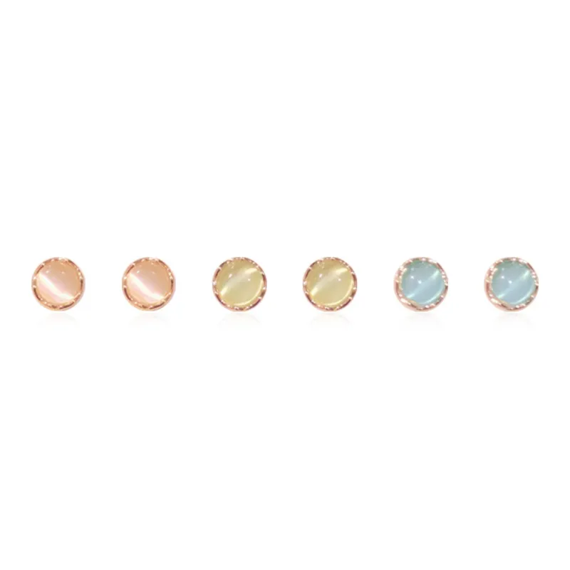 WANLIACC Alloy Stud Earrings Women's-0