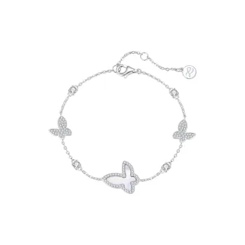 ZEGL 925 Sterling Silver Bracelets Women's