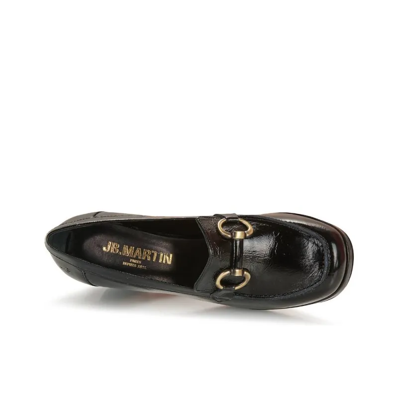 JB MARTIN ALPA Loafers 7cm Women's Black-4