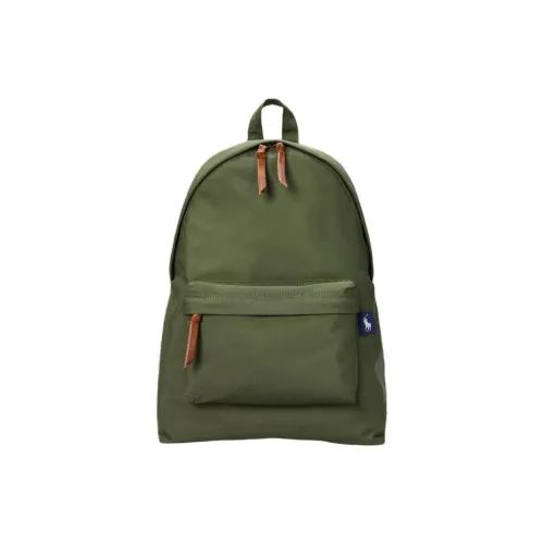Polo Ralph Lauren Fabric Backpack Unisex Olive Green