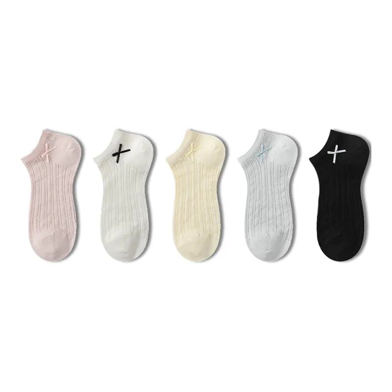 AUGUST Ankle Socks Women's 5 Pack Mixed Color-0