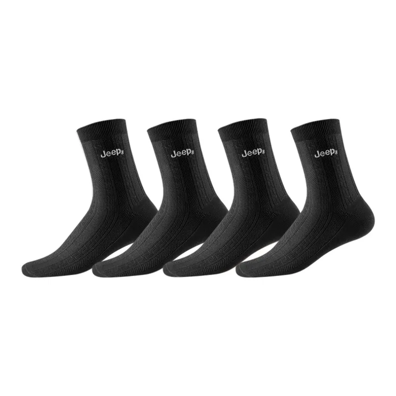 Jeep Mid-Calf Socks Men's 4 Pack-4