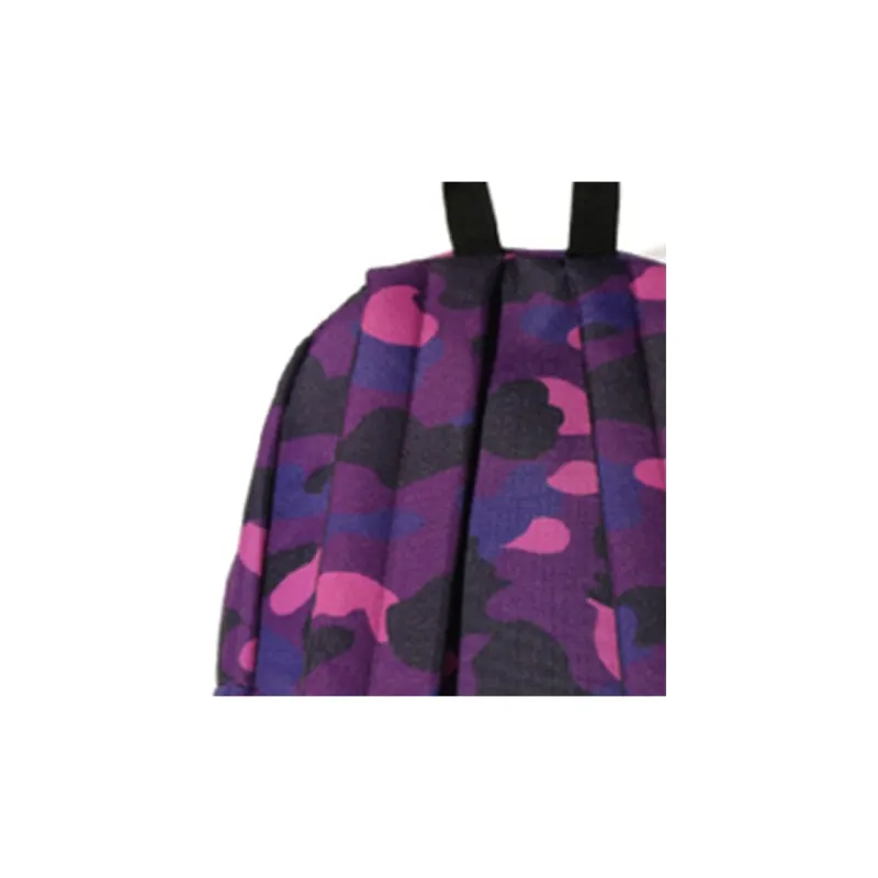 A BATHING APE Polyester Backpacks Backpack Medium Size Unisex Purple-3