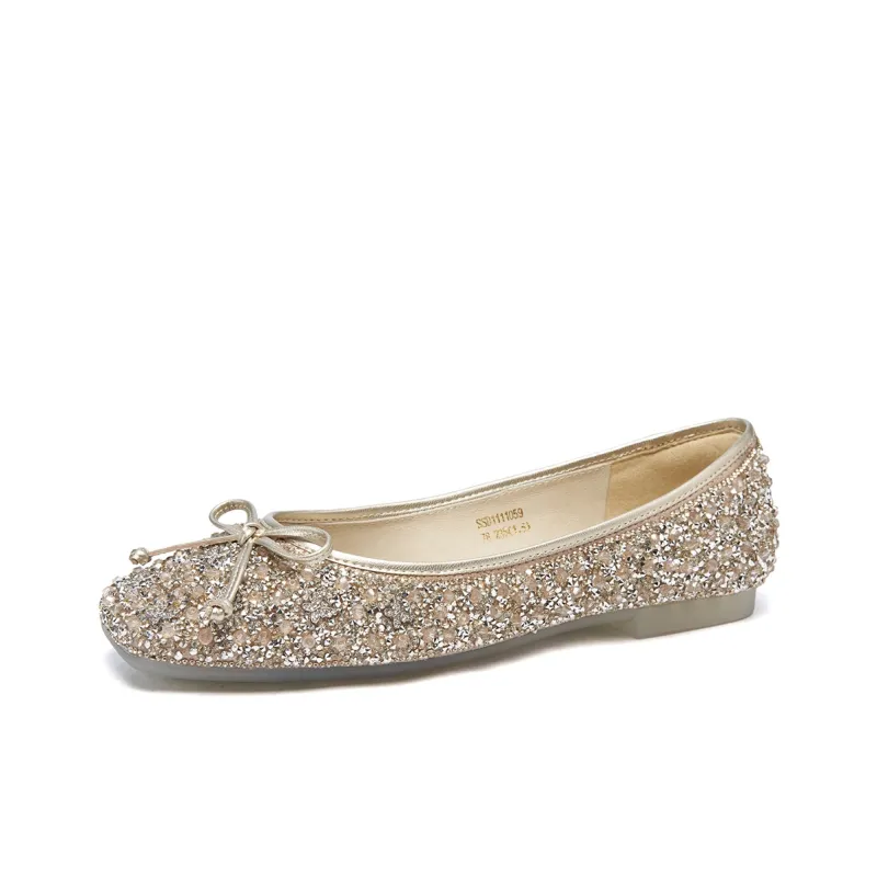 ST&SAT Women's Casual Shoes Women's Silver/Champagne-6