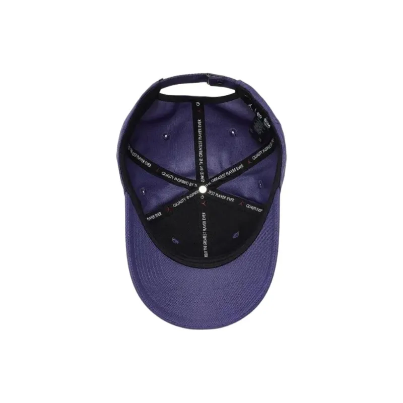 Jordan Cotton Baseball Caps Unisex Purple-2