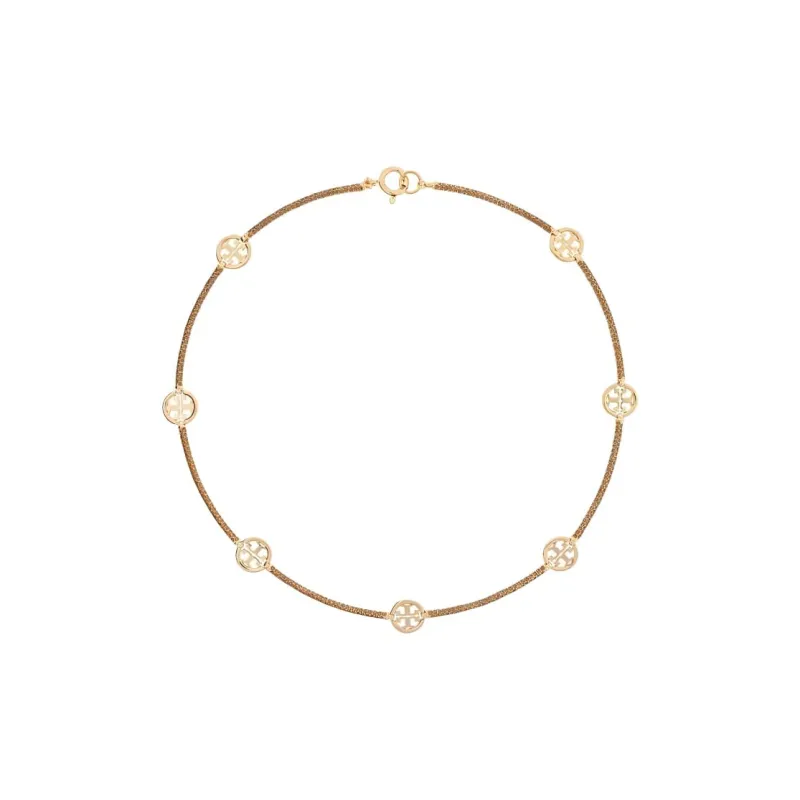 TORY BURCH Miller Pavé Necklace-0
