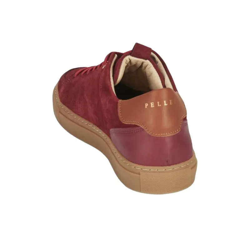 PELLET SIMON Low-Top Skateboard Shoes Men's Red-5