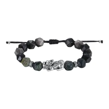 QIDUYINSHI 999 Fine Silver Bracelets Unisex