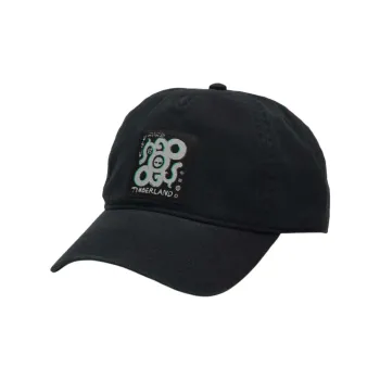 Timberland Cotton Baseball Caps Unisex Black