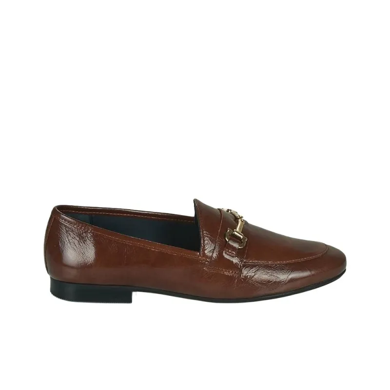 JB MARTIN FRANCHE CHIC Loafers 2cm Women's Dark Brown-1