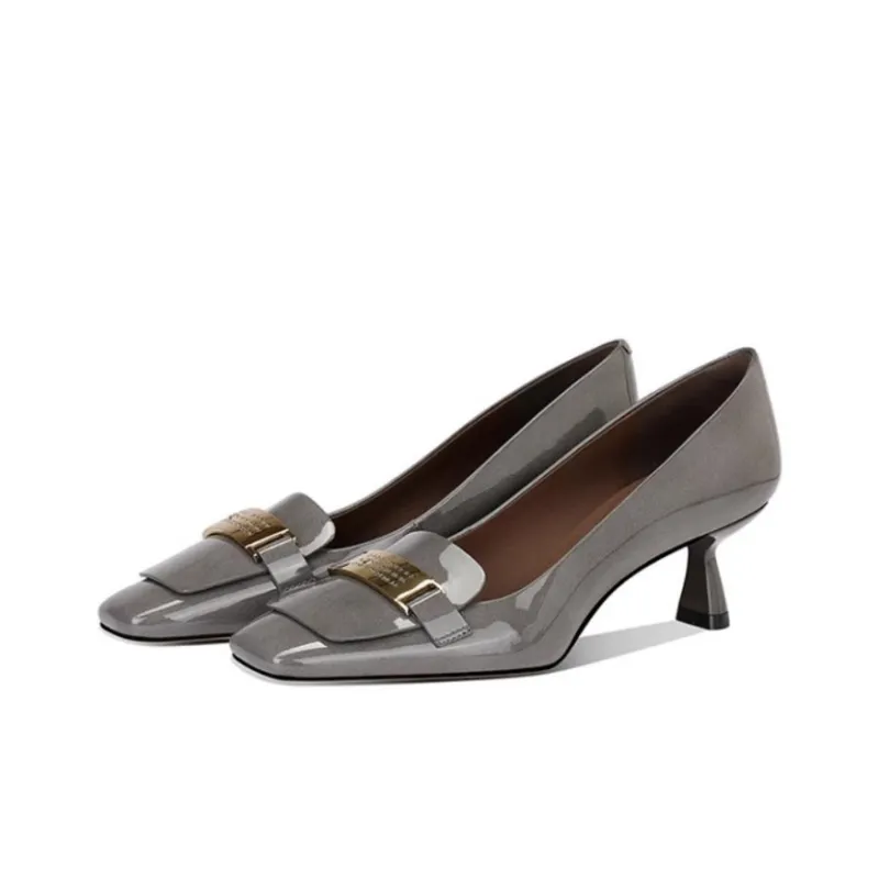 JESSICA SOPHIA Flared Heel High Heels 5cm Women's-1