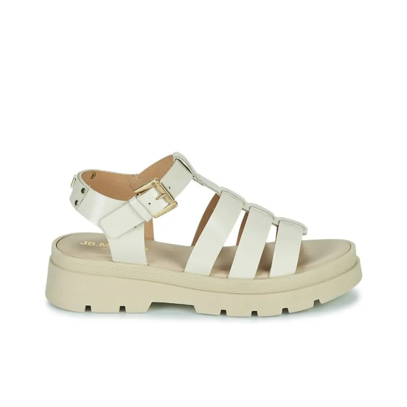 JB MARTIN DELICE Roman Sandals Women's White-1