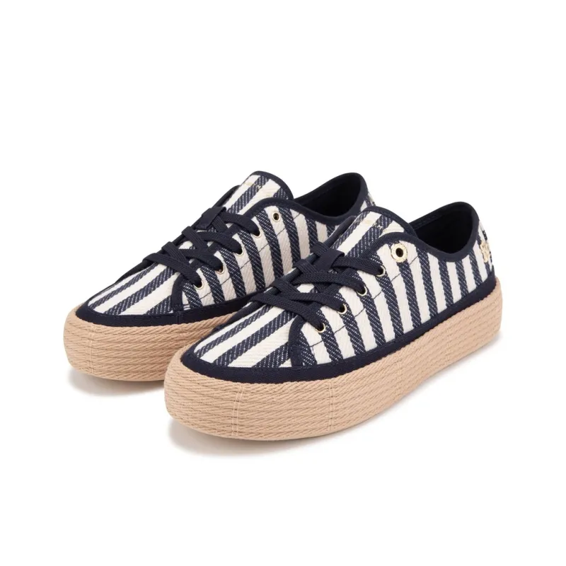 Tommy Hilfiger Striped Platform Sneakers Women's-1