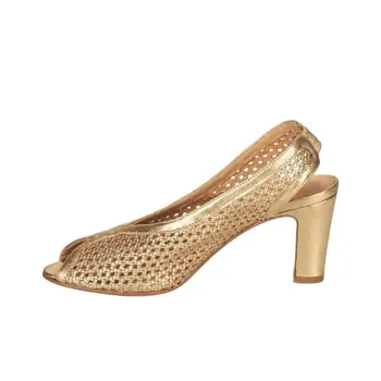 JB MARTIN Chunky Heel High Heels Women's Gold