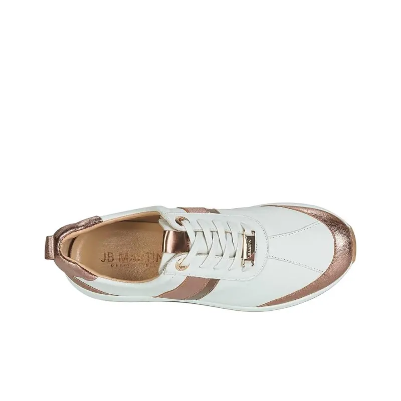 JB MARTIN Kap Low Top Casual Shoes Women's White-5