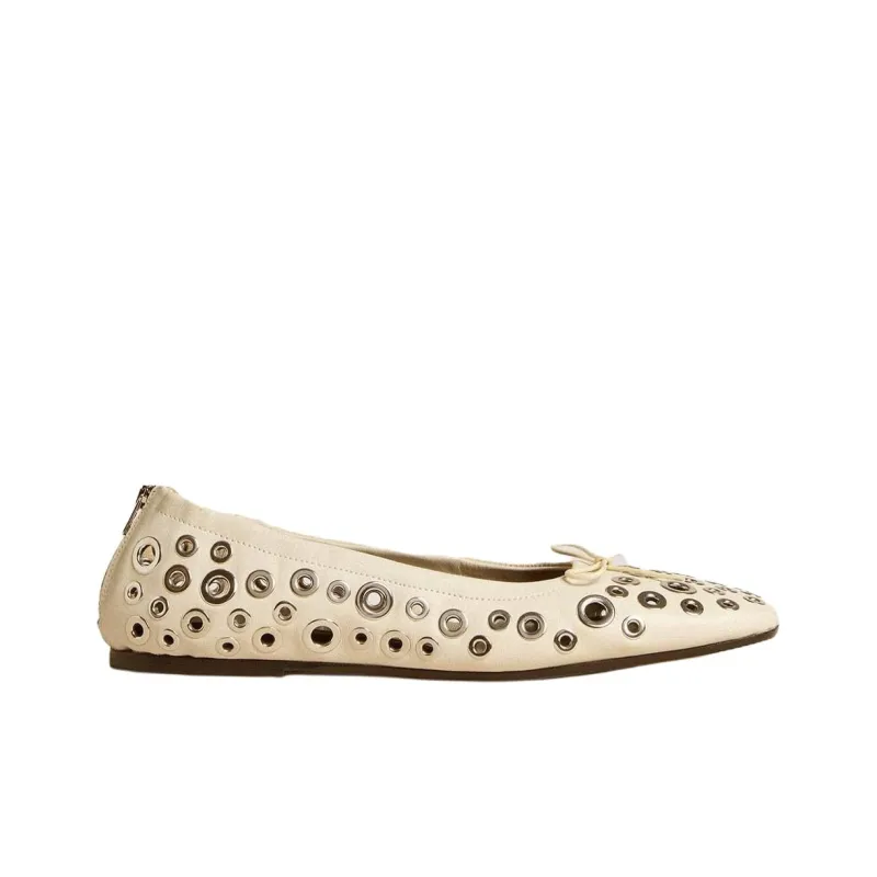 Golden Goose Amy Casual Single Shoes Women's Beige-1