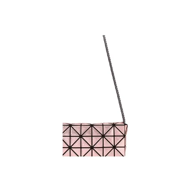 ISSEY MIYAKE PLATINUM COFFRET Polyurethane Crossbody Bag Shoulder Bag Women's Rose Pink-2