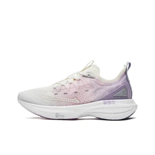 Erke Absolute Dust 1.0 Anti-Slip Wear-Resistant Low-Top Running Shoes Men's Pink Purple