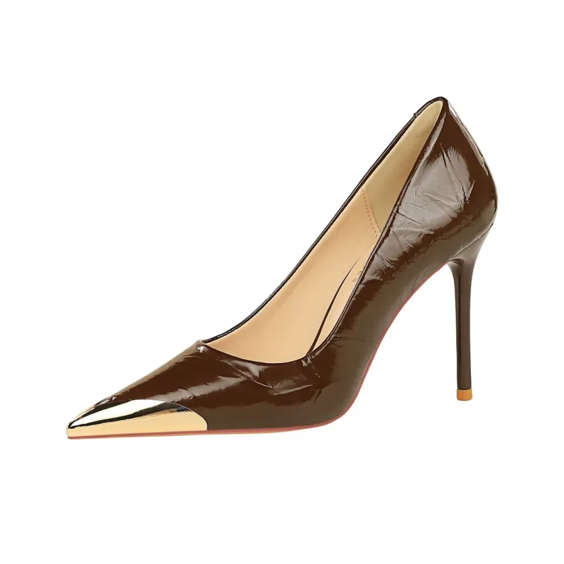 YAFEI XUANYU Slim Heel High Heels 9.5CM Women's-8