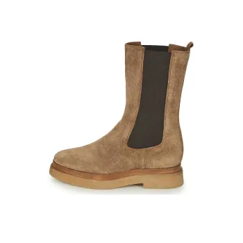 JB MARTIN Ordonnee Knee High Chelsea Boots Women's Camel