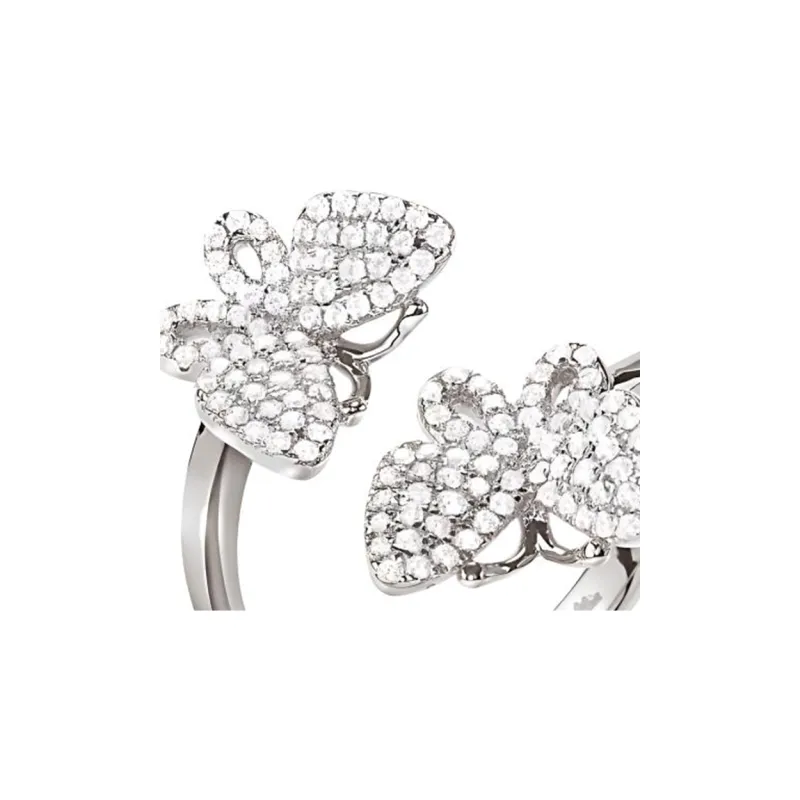 Folli Follie Stainless Steel Rings Women's Silver-1
