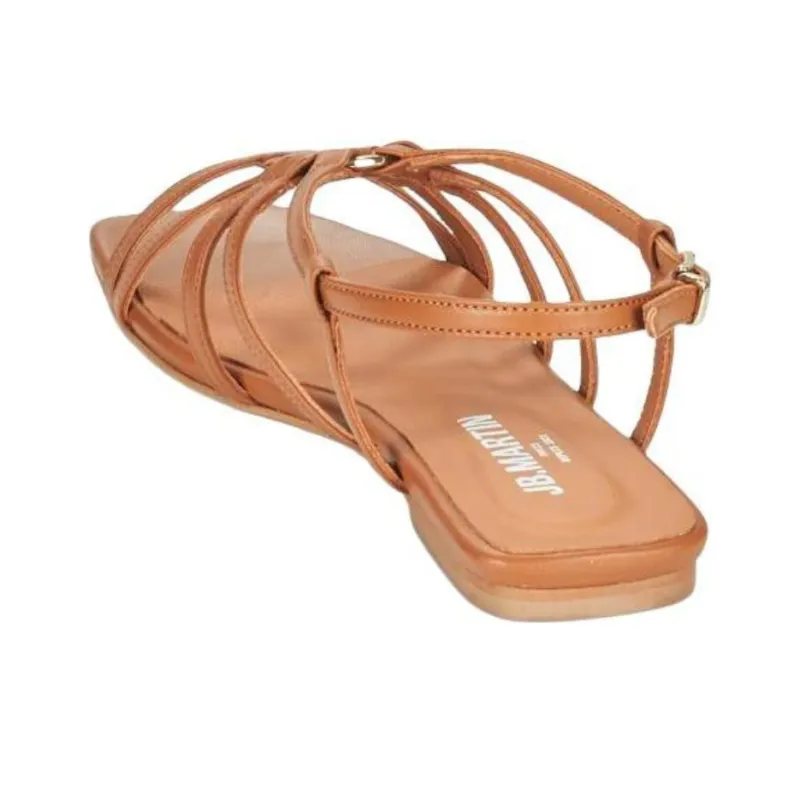 JB MARTIN Laure Strap Sandals Women's Brown-5
