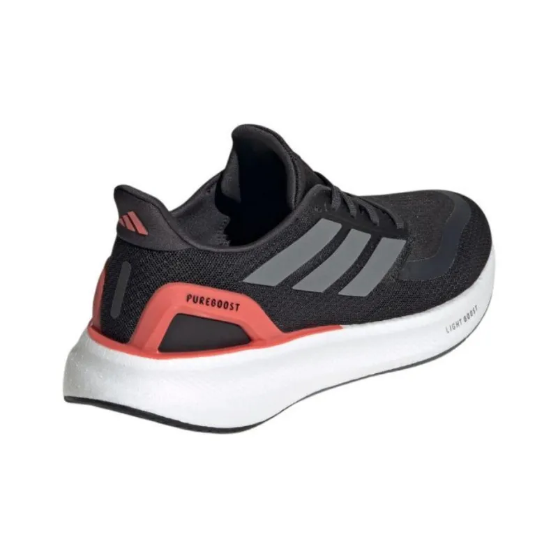 PureBoost 5 Women's Adidas 'Black Iron Metallic Red' Women's-3