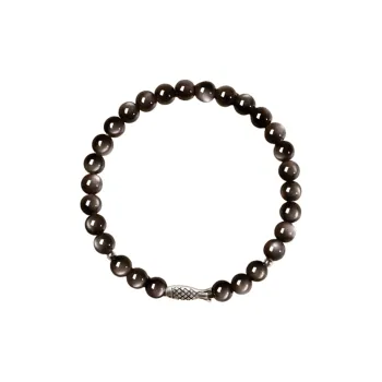 JOLLY SEASONS Obsidian Bracelets Unisex