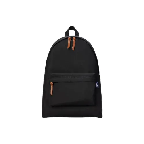 Polo Ralph Lauren Fabric Backpack Unisex Black