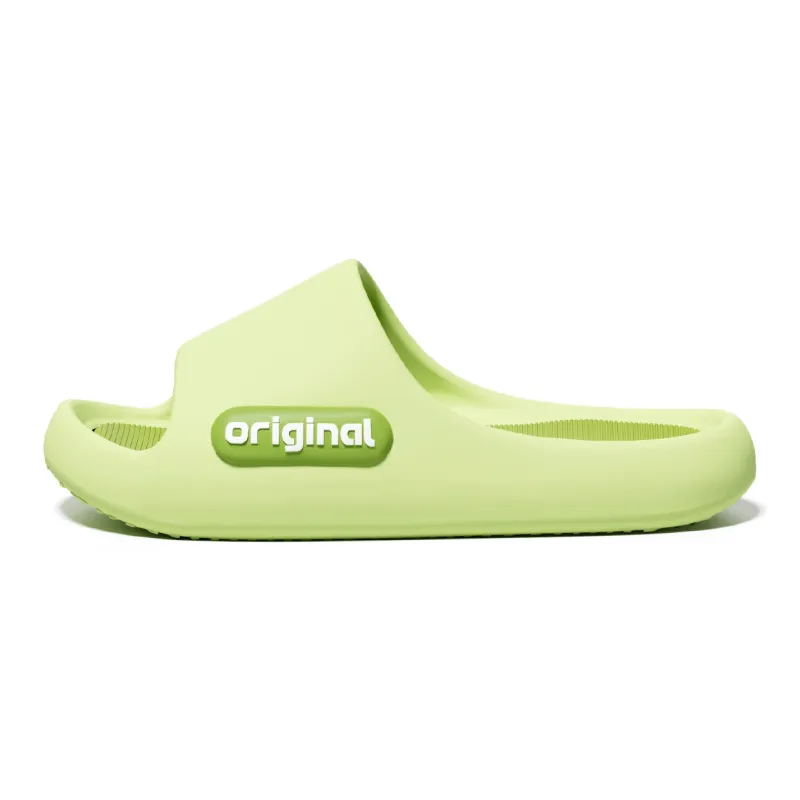 Soft Minimalist Slippers With Squashy And Bouncy Feeling, Platform Slip Resistant Quiet Indoor Slippers, Unisex-9