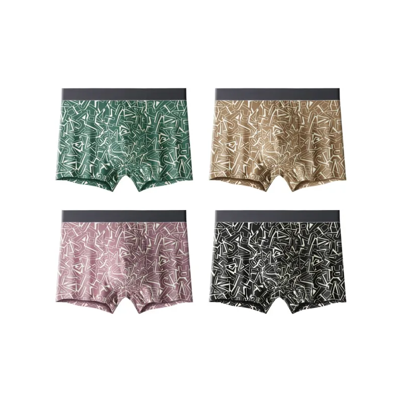 MIIOW Trend Party Series Underpants Men's 4 Pack-5