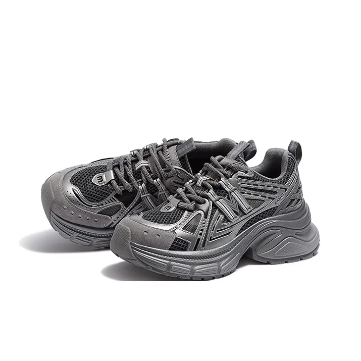 CAMEL Height Increasing Chunky Sneakers Women's-8