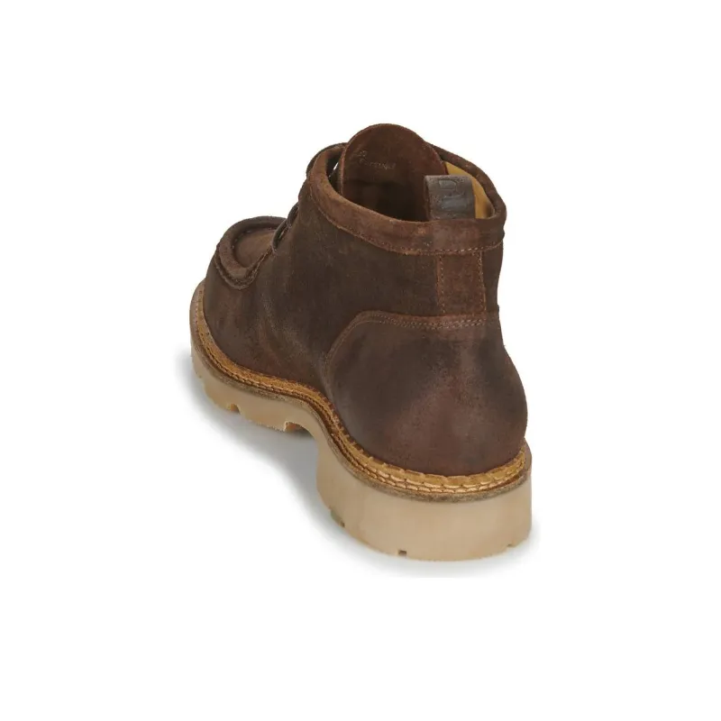 PELLET MARIO Ankle Boots 3cm Men's Dark Brown-4